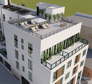 Rooftop Terrace at The Aurelia